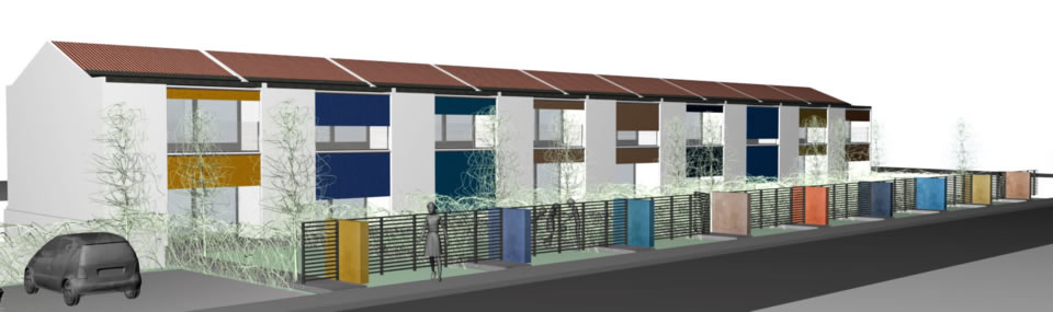 Progetto di costruzione 12 unità abitative di nuova concezione di un ’non condominio’.