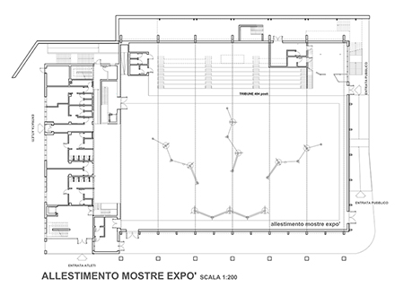 Progetto Struttura Sportiva Polivalente Coperta in Comune di Ceriale Savona.