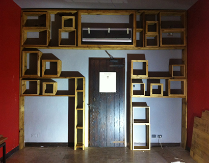 Progetto di un locale Biber Public House, con progettazione integrale degli arredi, a Oderzo (Tv).