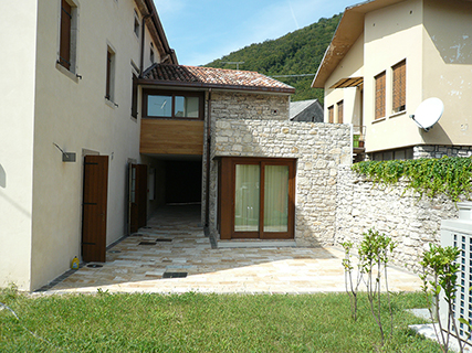 Progetto di Restauro filologico casa canonica di Lago in Centro Culturale.