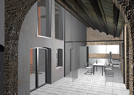 Progetto di ristrutturazione di un antico fabbricato rurale ad uso residenza, con tecniche di bioedilizia e studio degli interni.