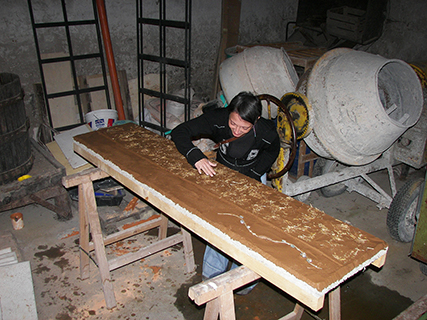 Progetto e realizzazione dello stand per la fiera 4 passi – Riprendiamoci la terra – espositore della terra 5^ edizione 2009 a Treviso (Tv).
