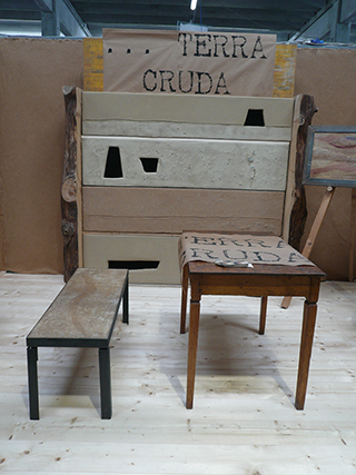 Progetto e realizzazione dello stand per la fiera 4 passi – Riprendiamoci la terra – espositore della terra 5^ edizione 2009 a Treviso (Tv).