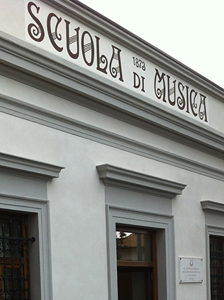Progetto di manutenzione ed ampliamento di una Scuola di Musica.